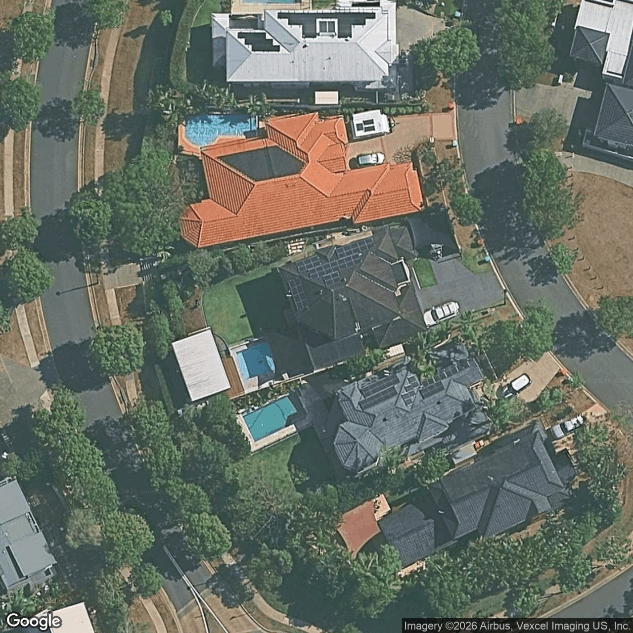 Aerial view of 6 Sagitta Place, Robina QLD 4226