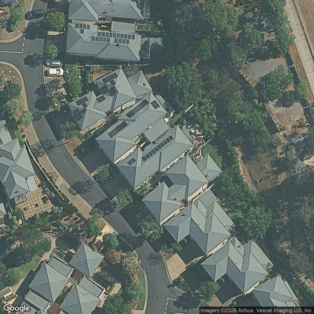 Aerial view of 112 Easthill Drive, Robina QLD 4226