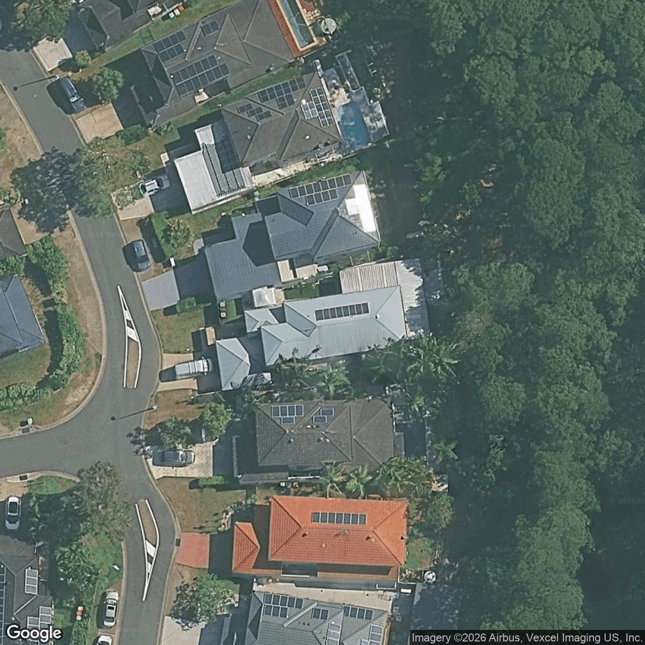 Aerial view of 14 Royal Woods Drive, Robina QLD 4226