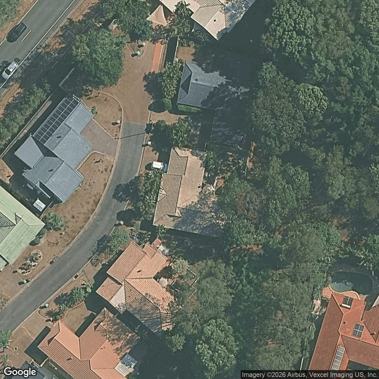 Aerial view of 15 Maidstone Place, Robina QLD 4226