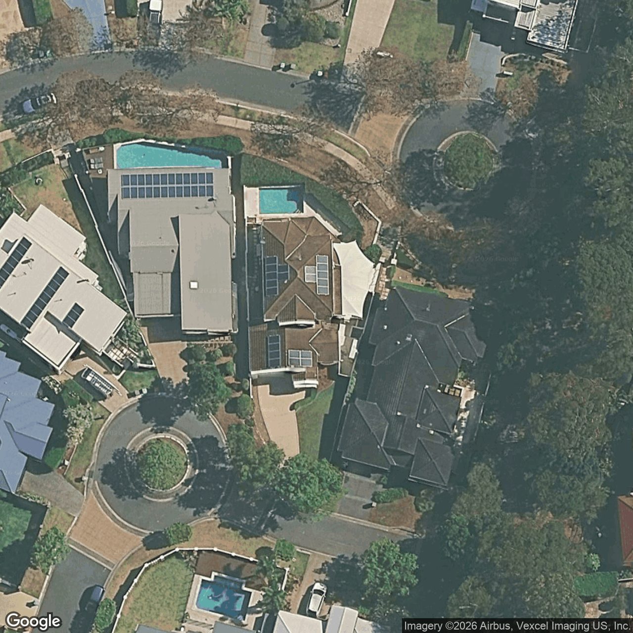 Aerial view of 38 Sagitta Place, Robina QLD 4226