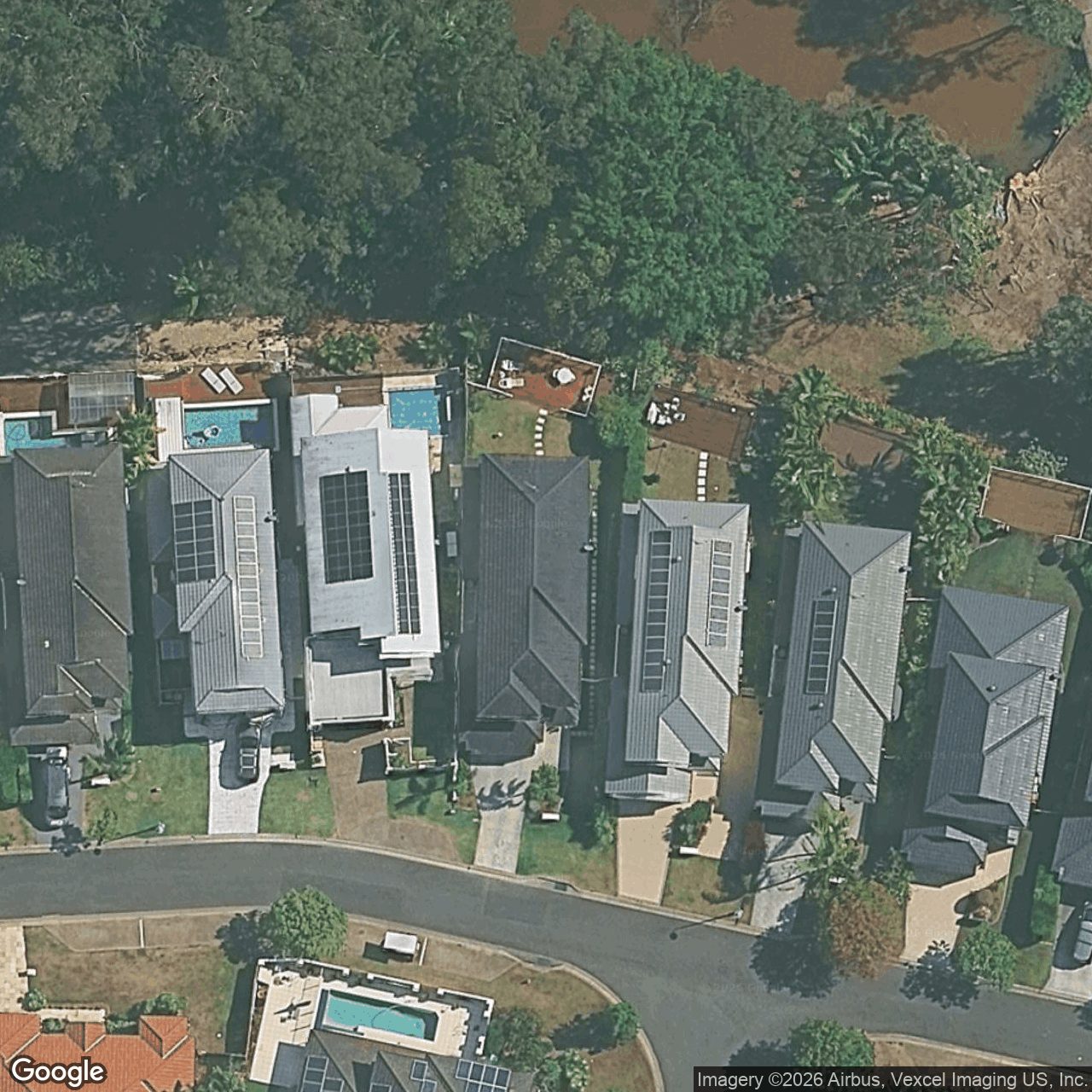 Aerial view of 15 Royal Links Drive, Robina QLD 4226