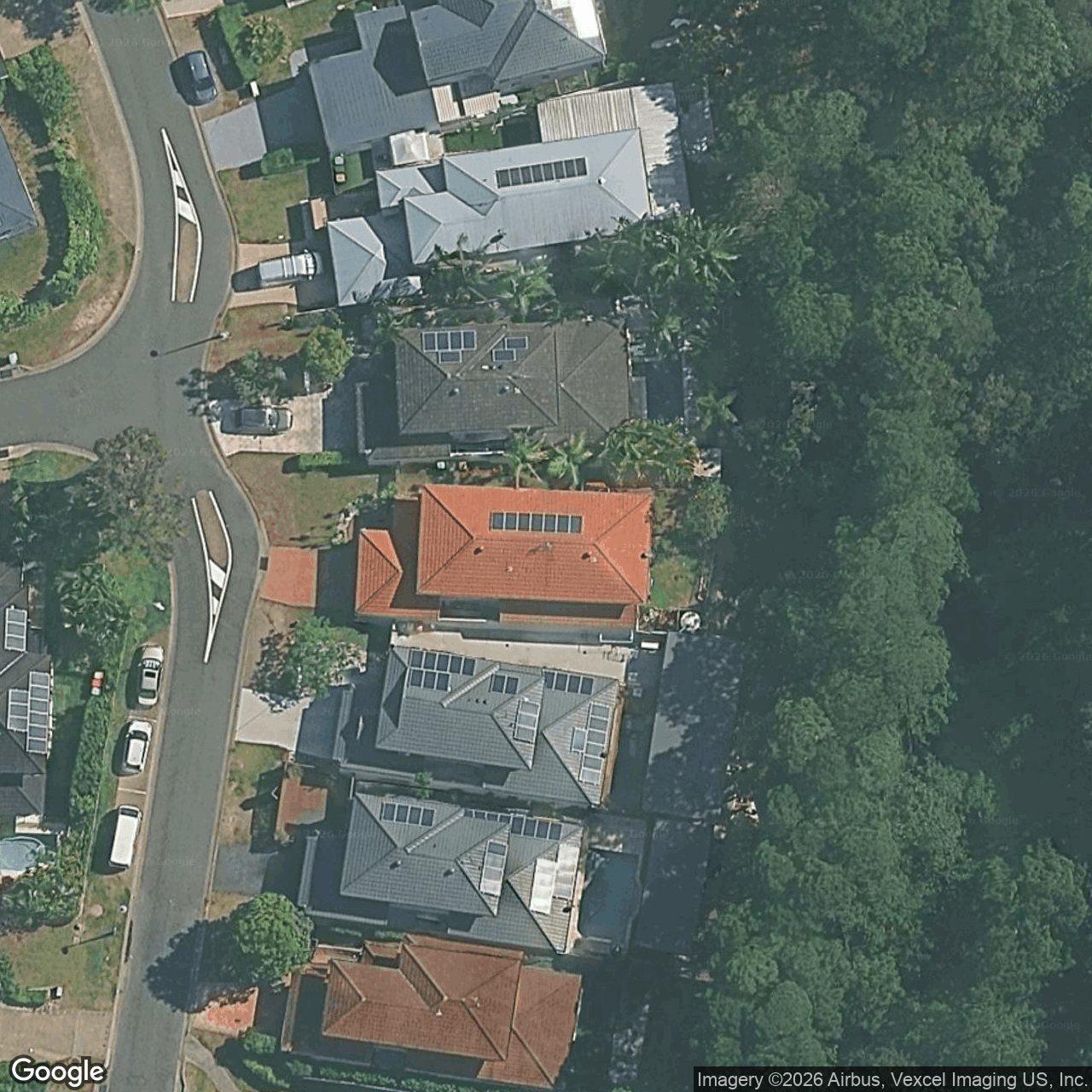 Aerial view of 18 Royal Woods Drive, Robina QLD 4226