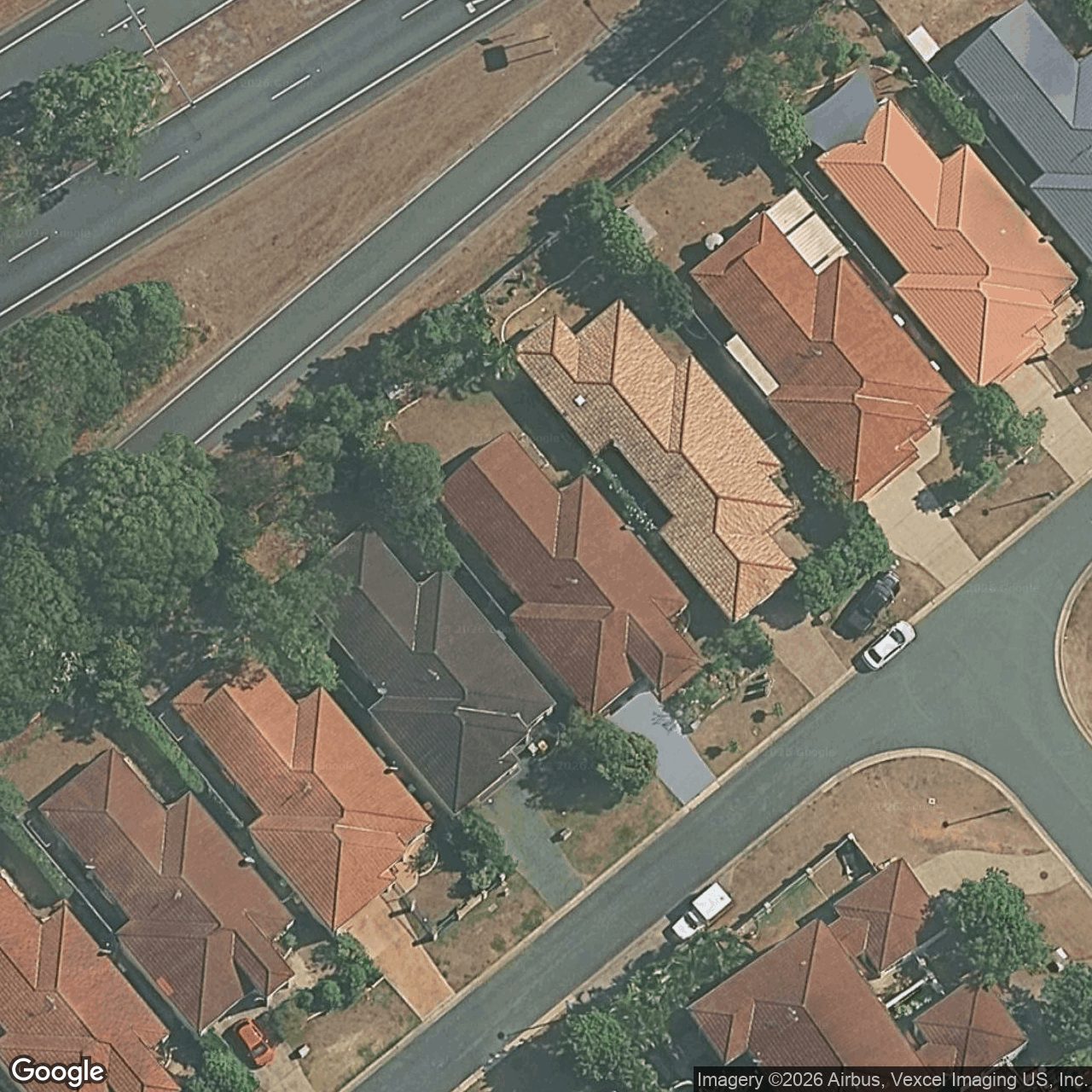 Aerial view of 54 Prospect Court, Robina QLD 4226