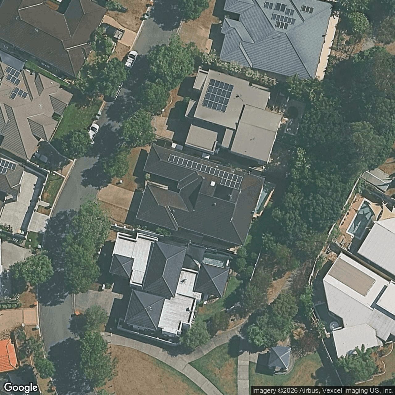 Aerial view of 3 Sagitta Place, Robina QLD 4226