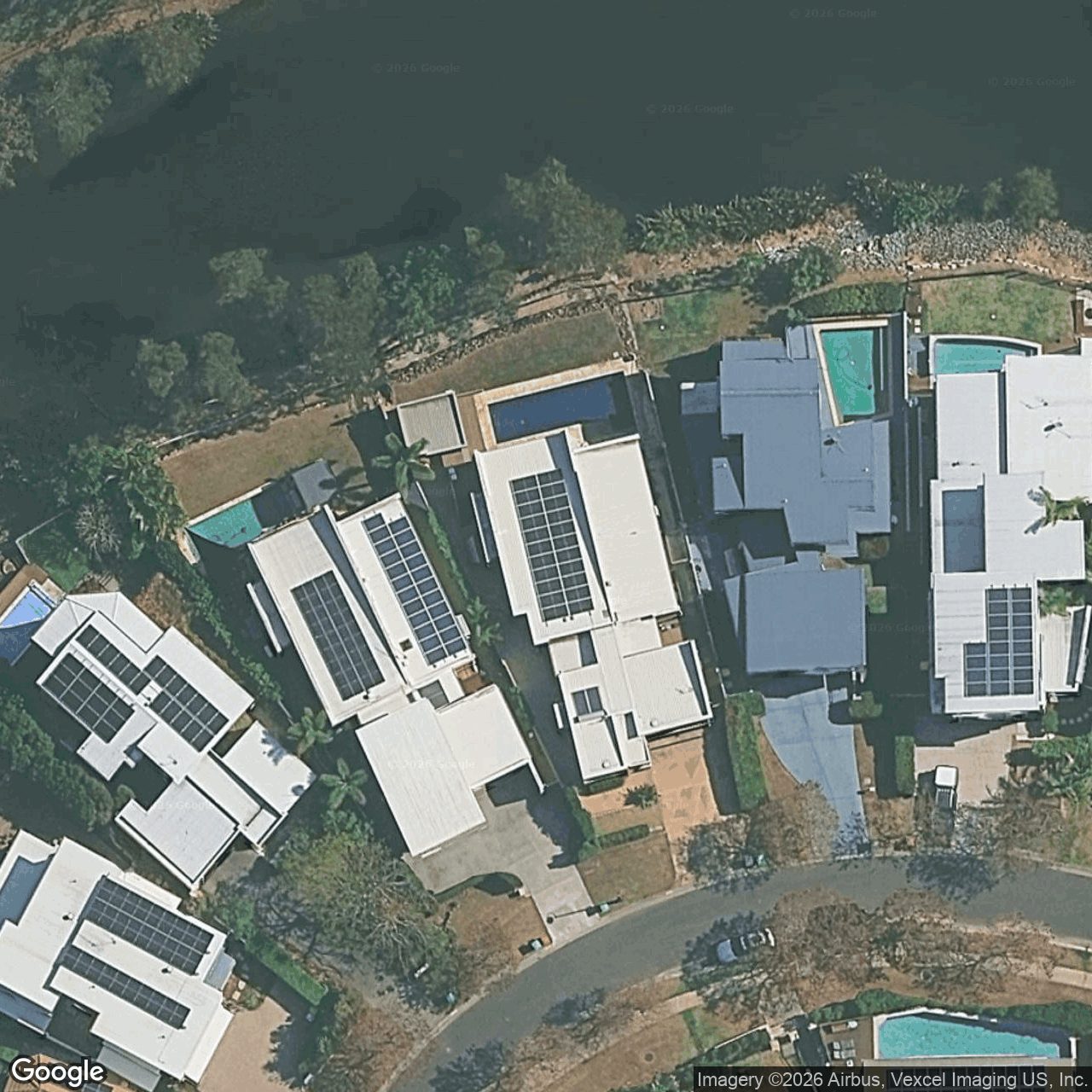 Aerial view of 18 Lyra Court, Robina QLD 4226