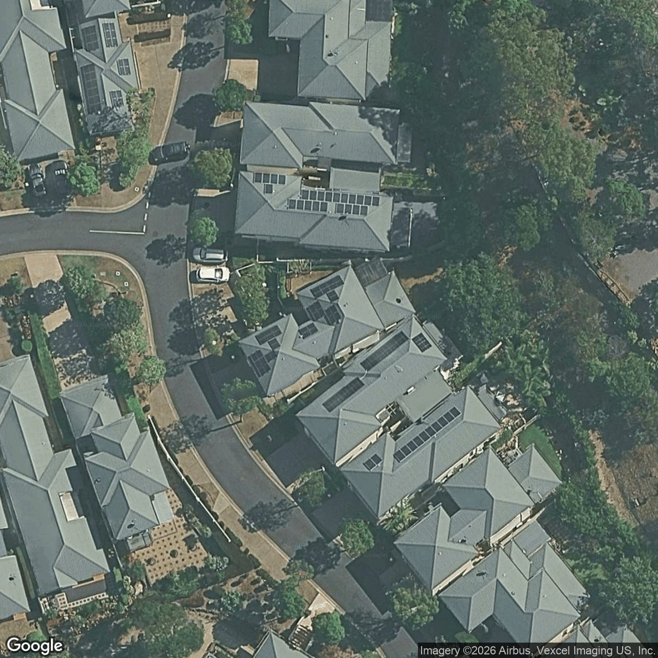 Aerial view of 110 Easthill Drive, Robina QLD 4226