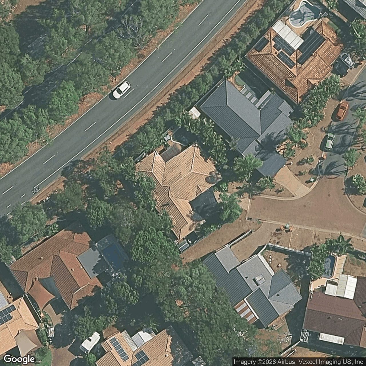 Aerial view of 8 Maidstone Place, Robina QLD 4226