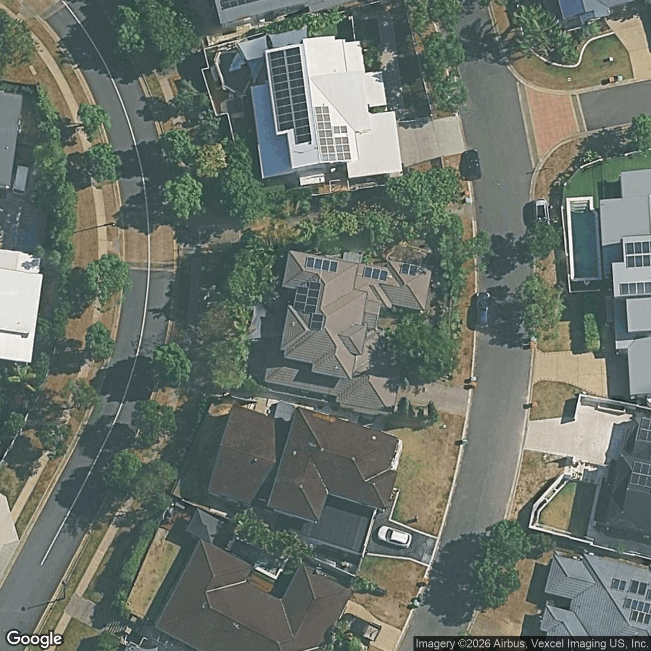 Aerial view of 20 Sagitta Place, Robina QLD 4226