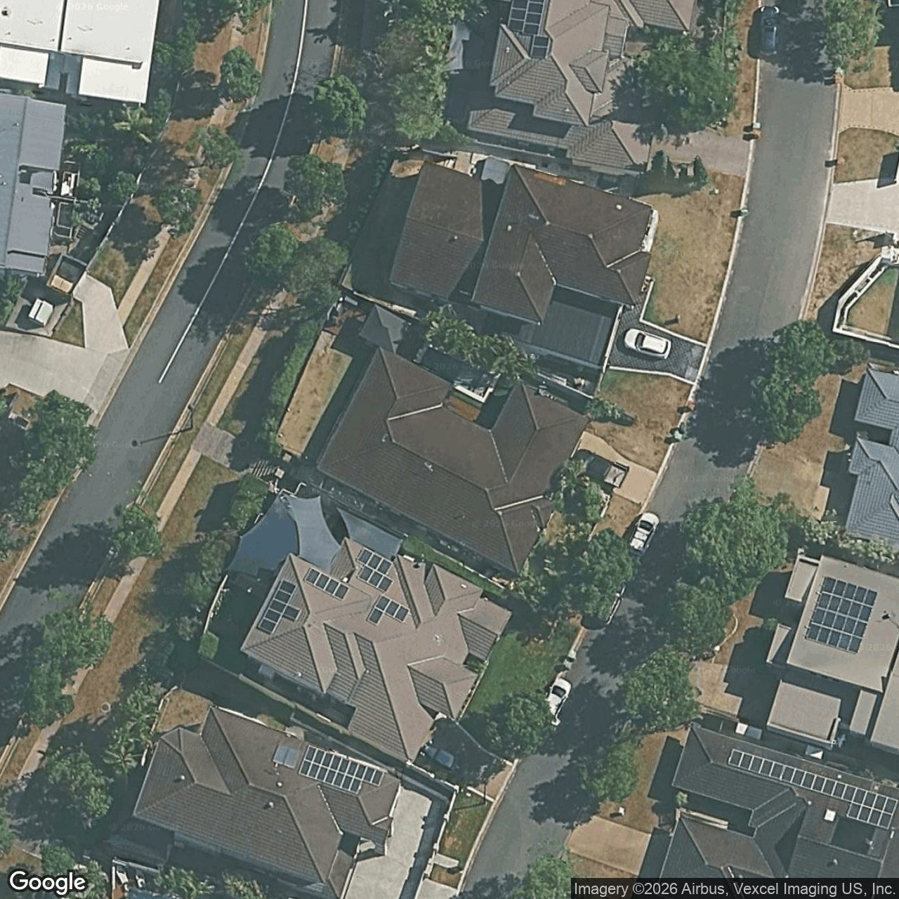 Aerial view of 16 Sagitta Place, Robina QLD 4226