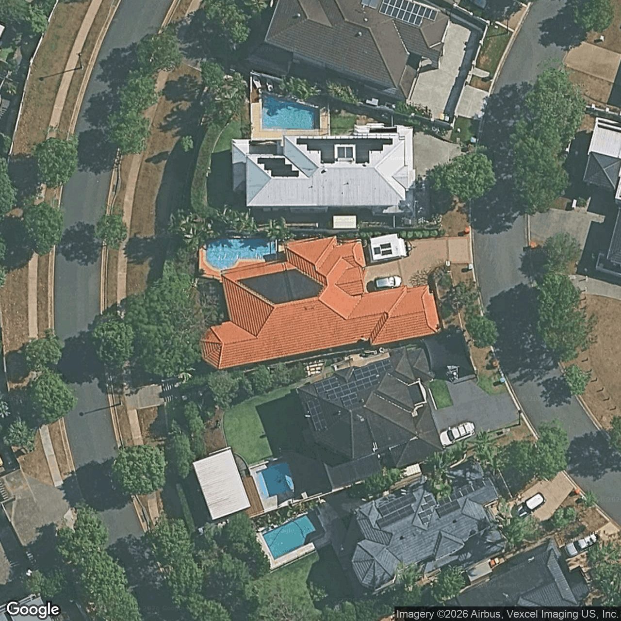 Aerial view of 8 Sagitta Place, Robina QLD 4226