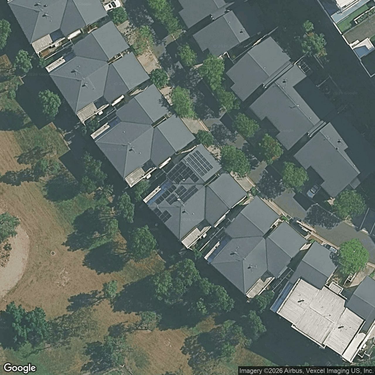 Aerial view of 70 Easthill Drive, Robina QLD 4226