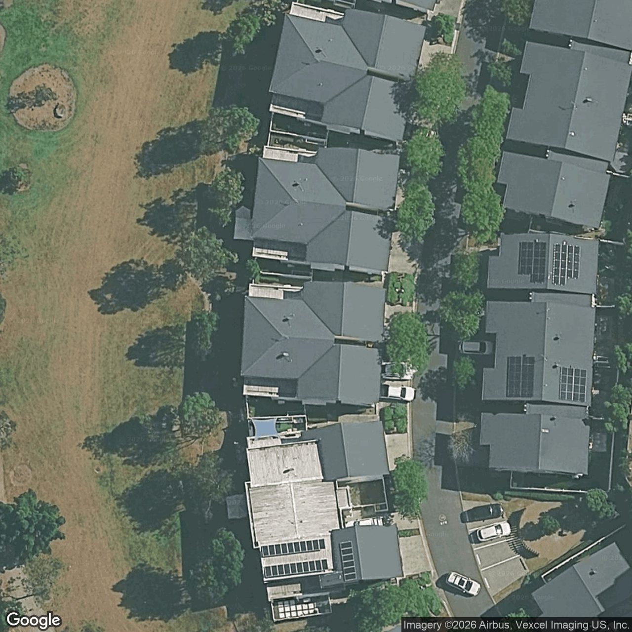 Aerial view of 59 Easthill Drive, Robina QLD 4226