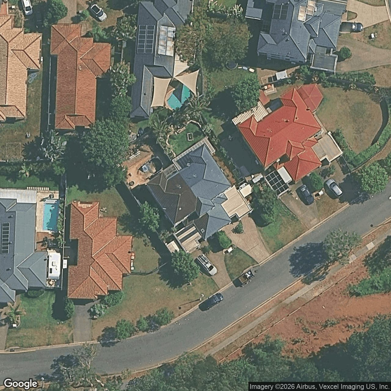 Aerial view of 79 Olympus Drive, Robina QLD 4226