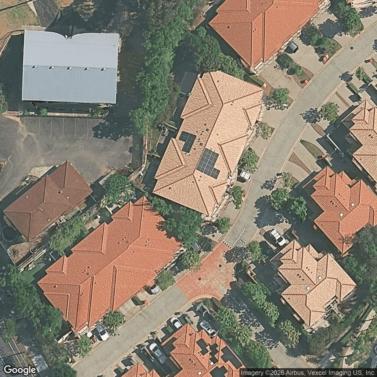 Aerial view of 84/4 University Drive
