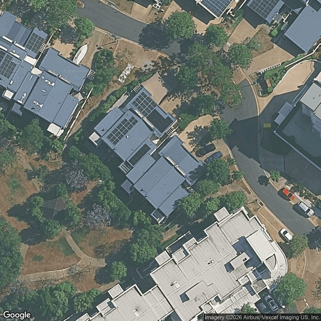 Aerial view of 21 Riverwalk Avenue, Robina QLD 4226