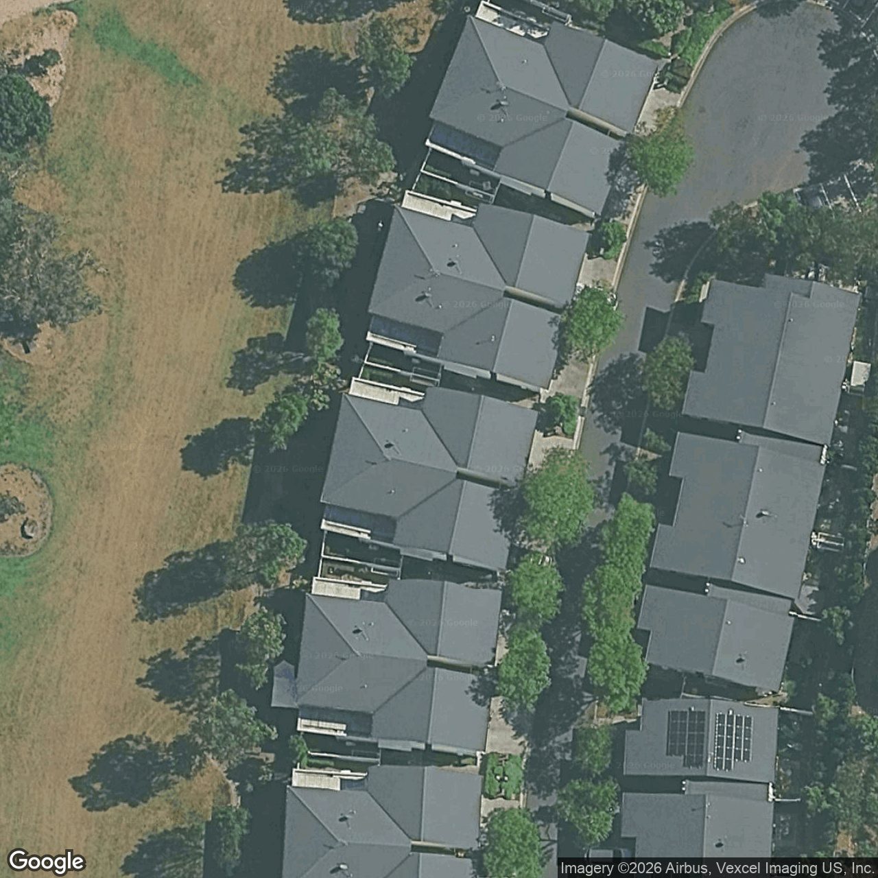 Aerial view of 55 Easthill Drive, Robina QLD 4226