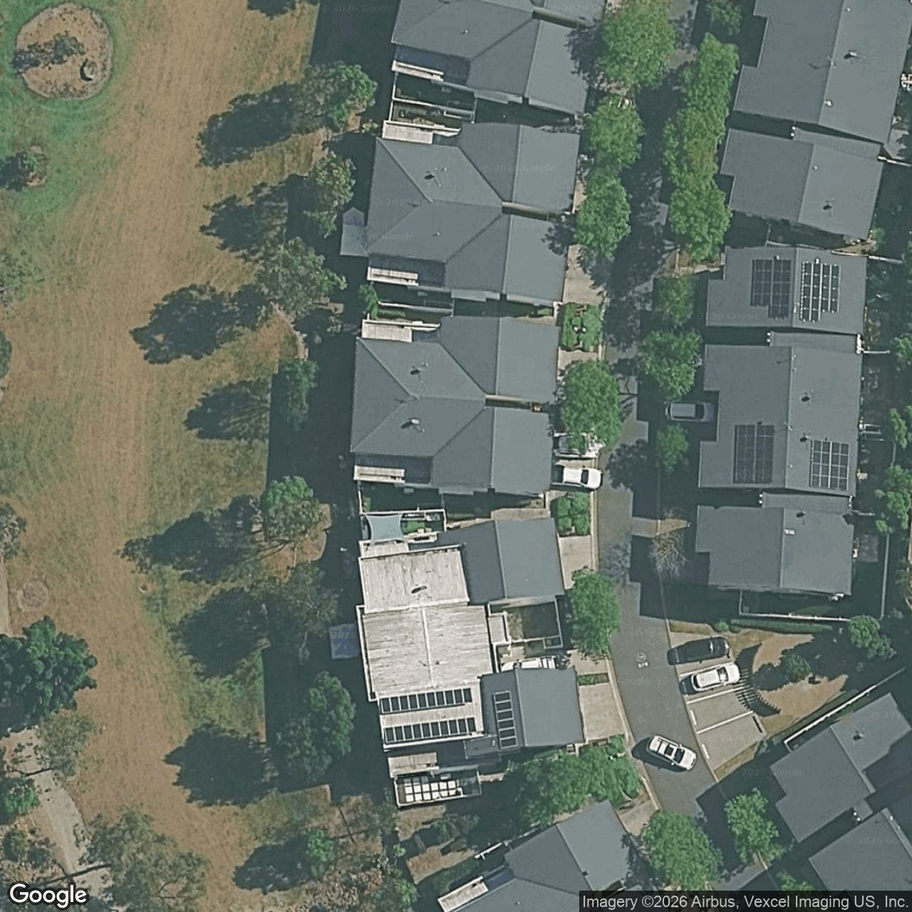 Aerial view of 60 Easthill Drive, Robina QLD 4226