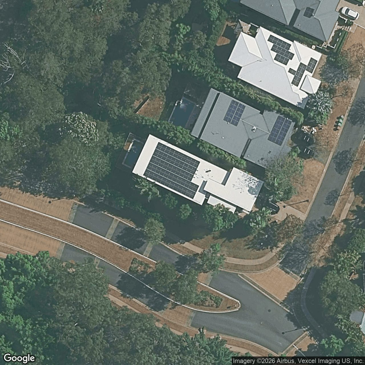 Aerial view of 2 Lyra Court, Robina QLD 4226