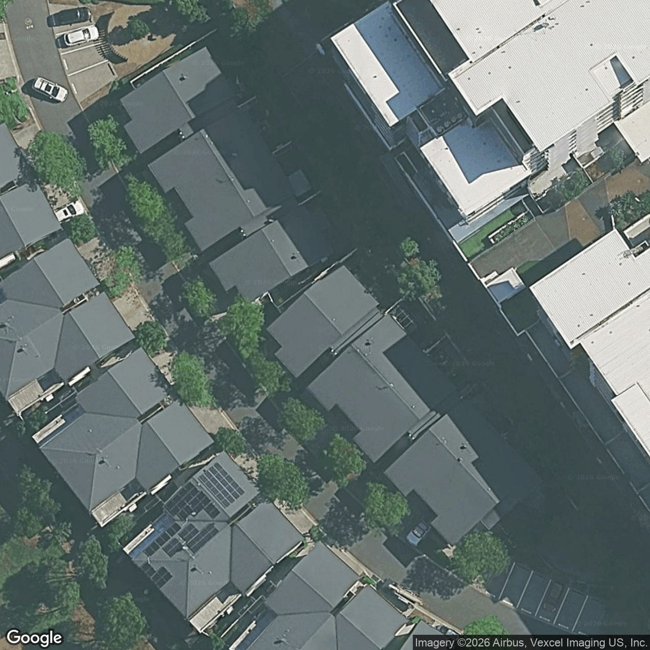 Aerial view of 37 Easthill Drive