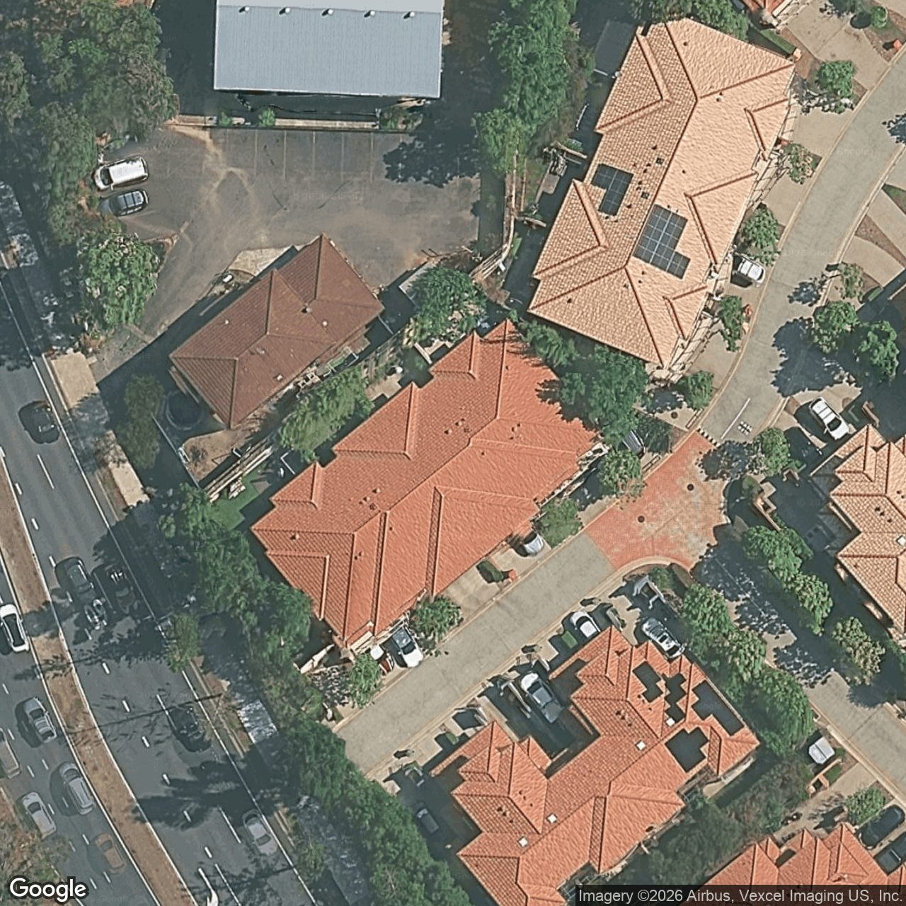 Aerial view of 82/4 University Drive