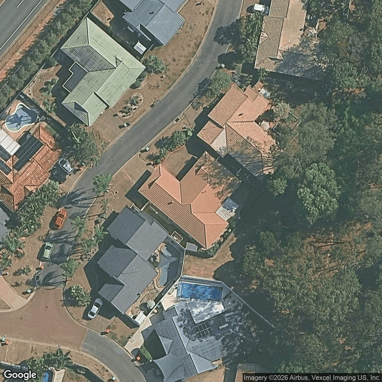Aerial view of 11 Maidstone Place, Robina QLD 4226