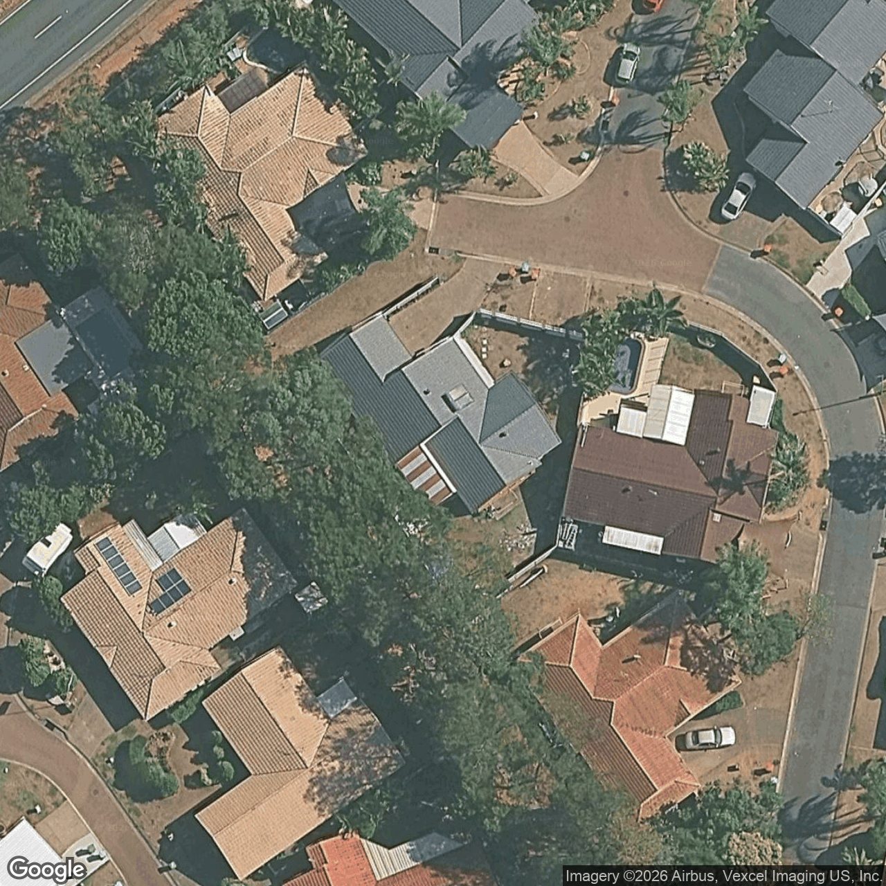 Aerial view of 6 Maidstone Place, Robina QLD 4226