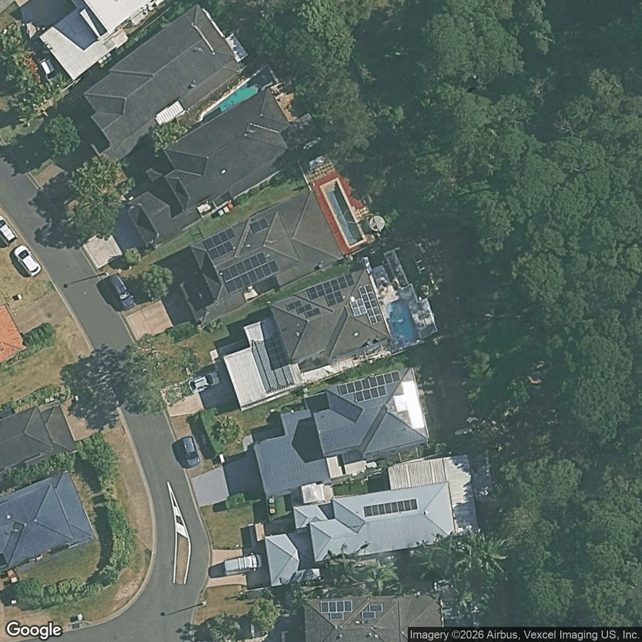 Aerial view of 10 Royal Woods Drive, Robina QLD 4226