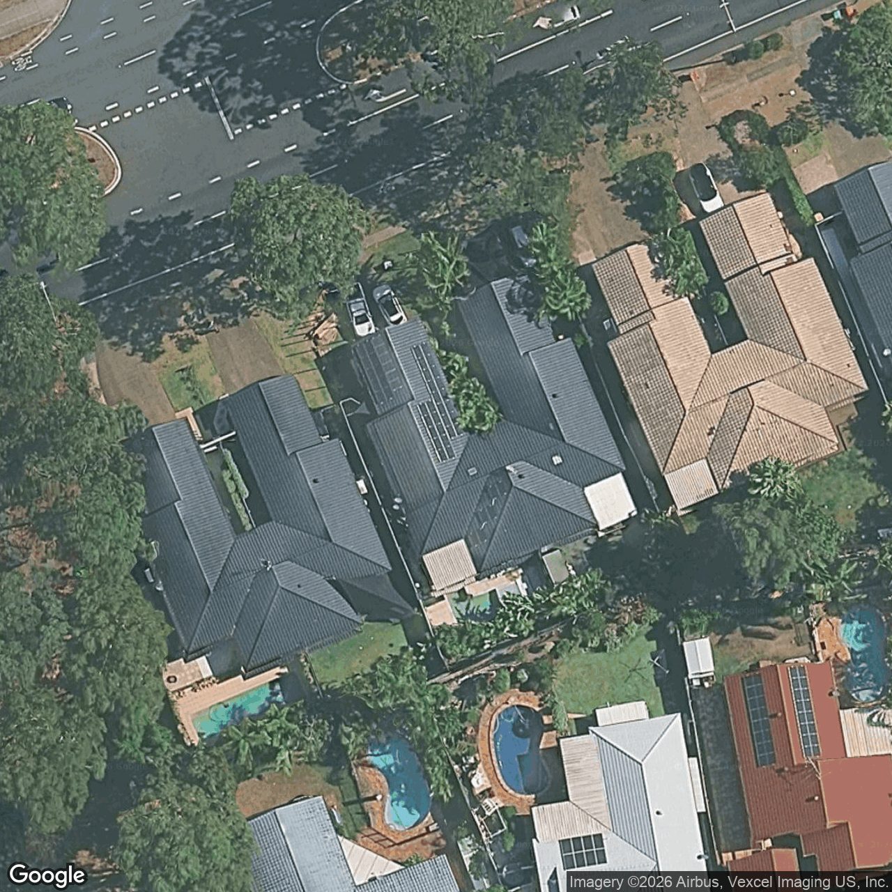 Aerial view of 1/44 Cheltenham Drive, Robina QLD 4226