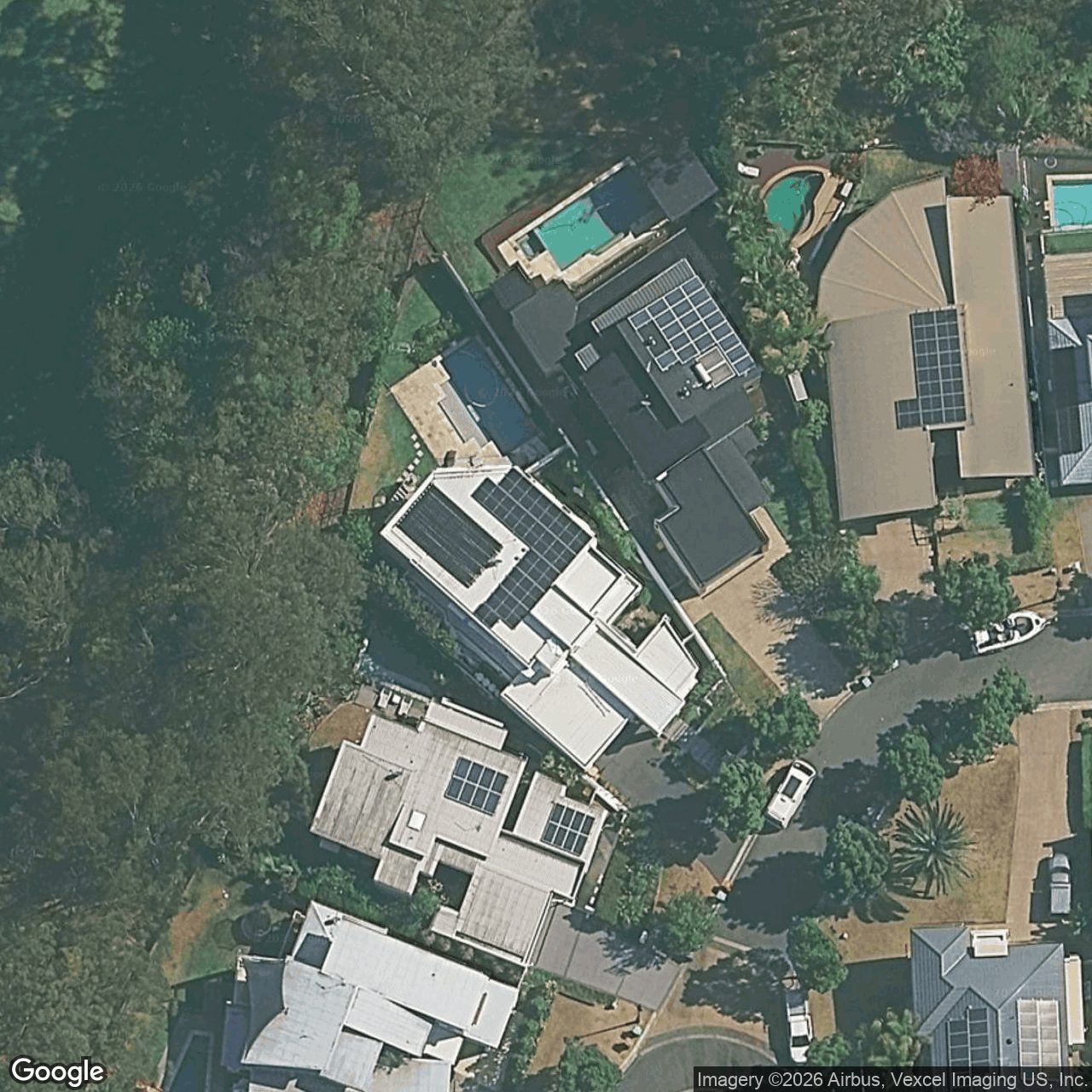 Aerial view of 13 Auriga Court, Robina QLD 4226
