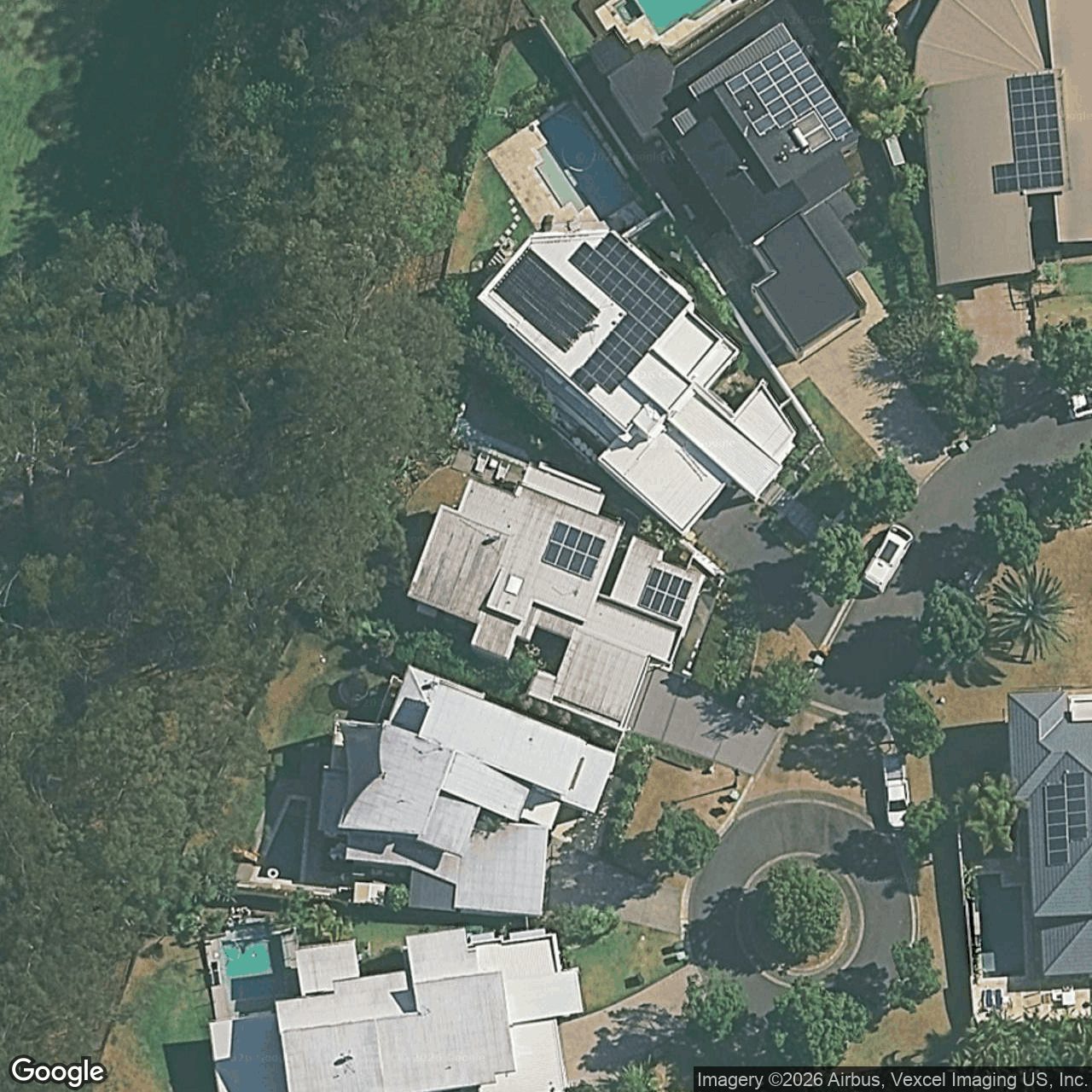 Aerial view of 15 Auriga Court, Robina QLD 4226