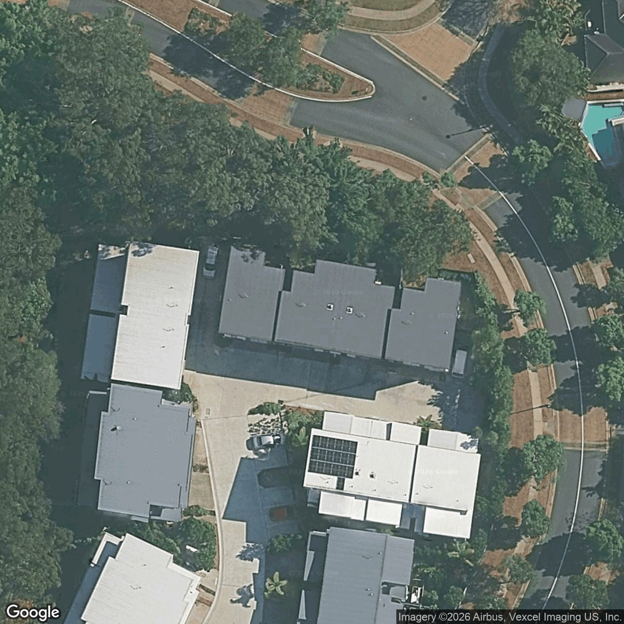 Aerial view of 51/17 Great Southern Drive, Robina QLD 4226