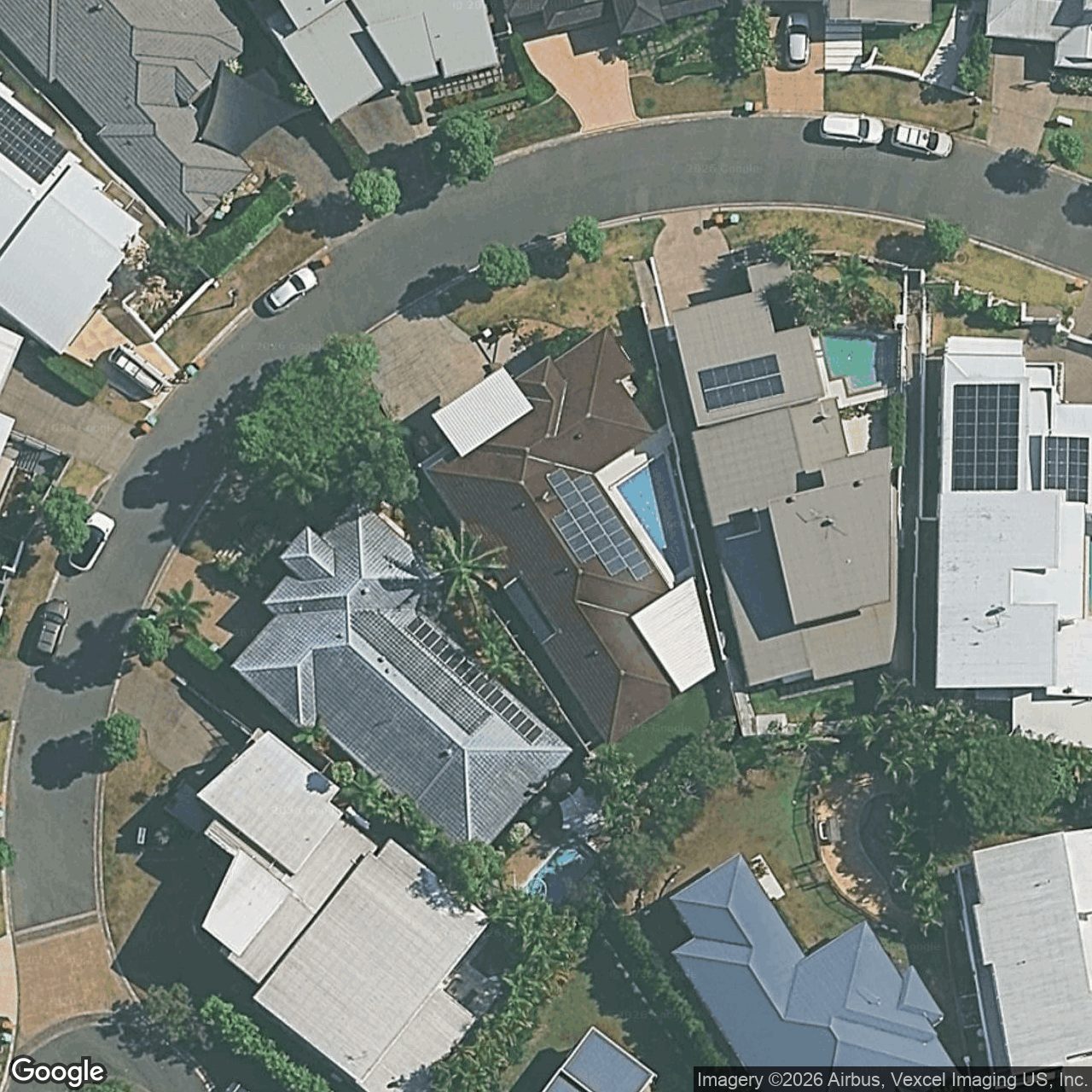 Aerial view of 14 Corvus Way, Robina QLD 4226