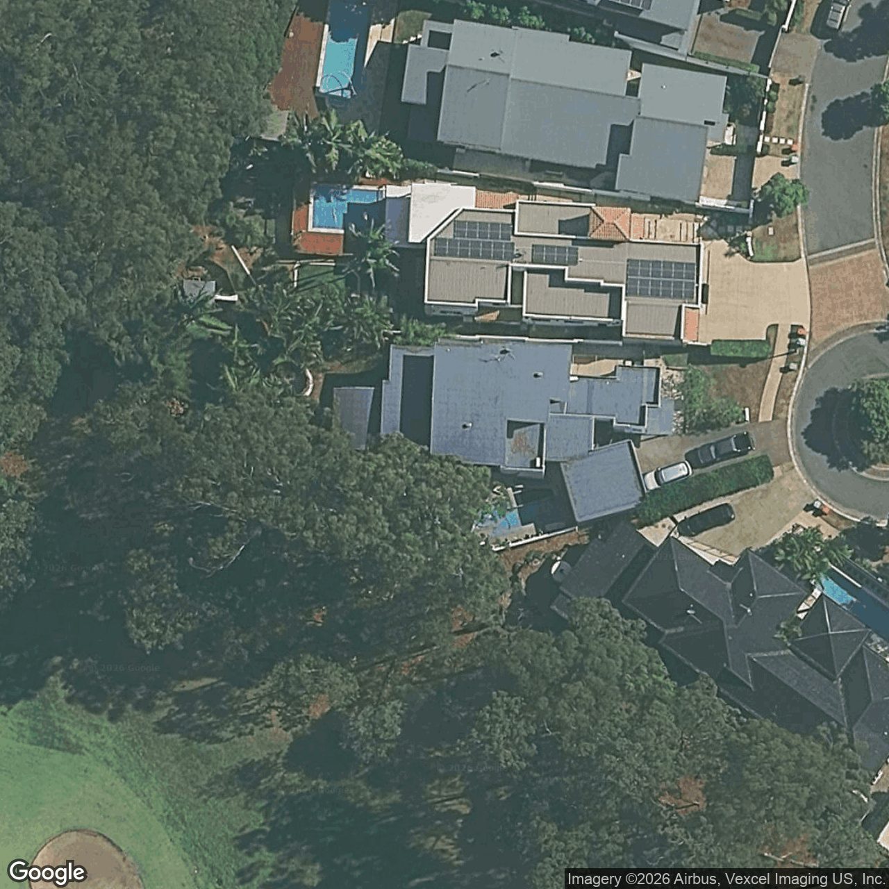 Aerial view of 25 Corvus Way, Robina QLD 4226