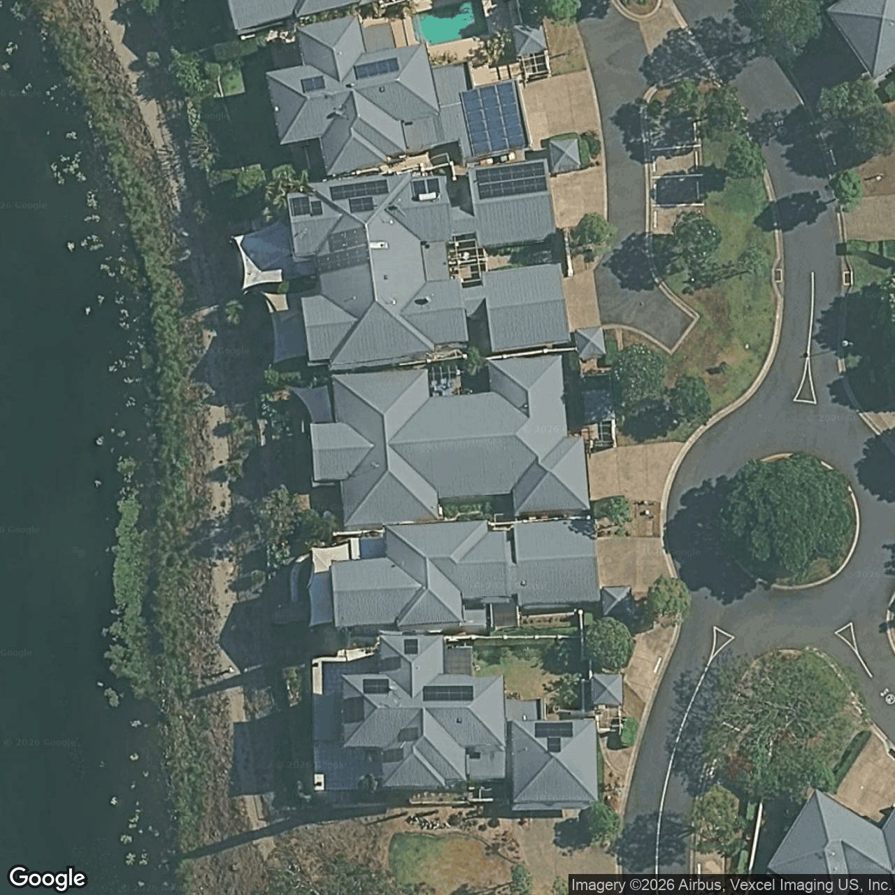 Aerial view of 223 Easthill Drive, Robina QLD 4226