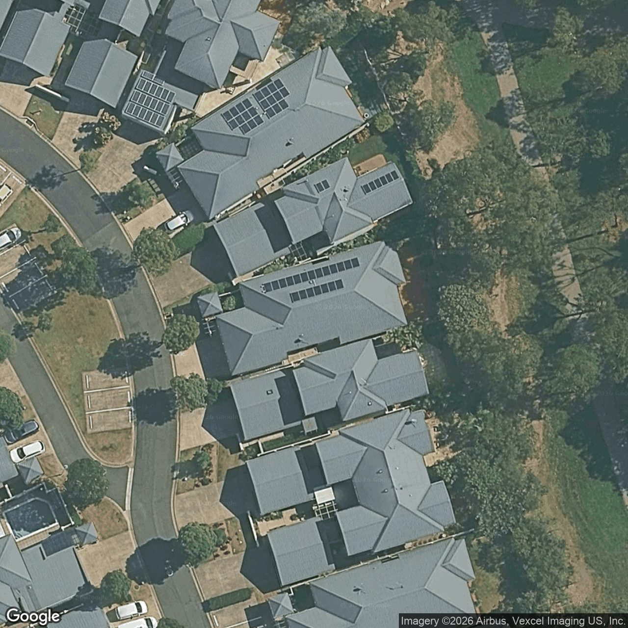 Aerial view of 252 Easthill Drive