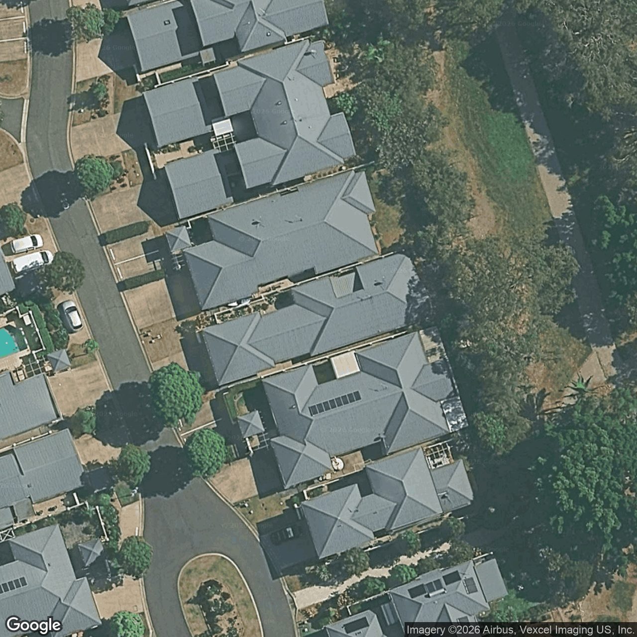Aerial view of 257 Easthill Drive, Robina QLD 4226