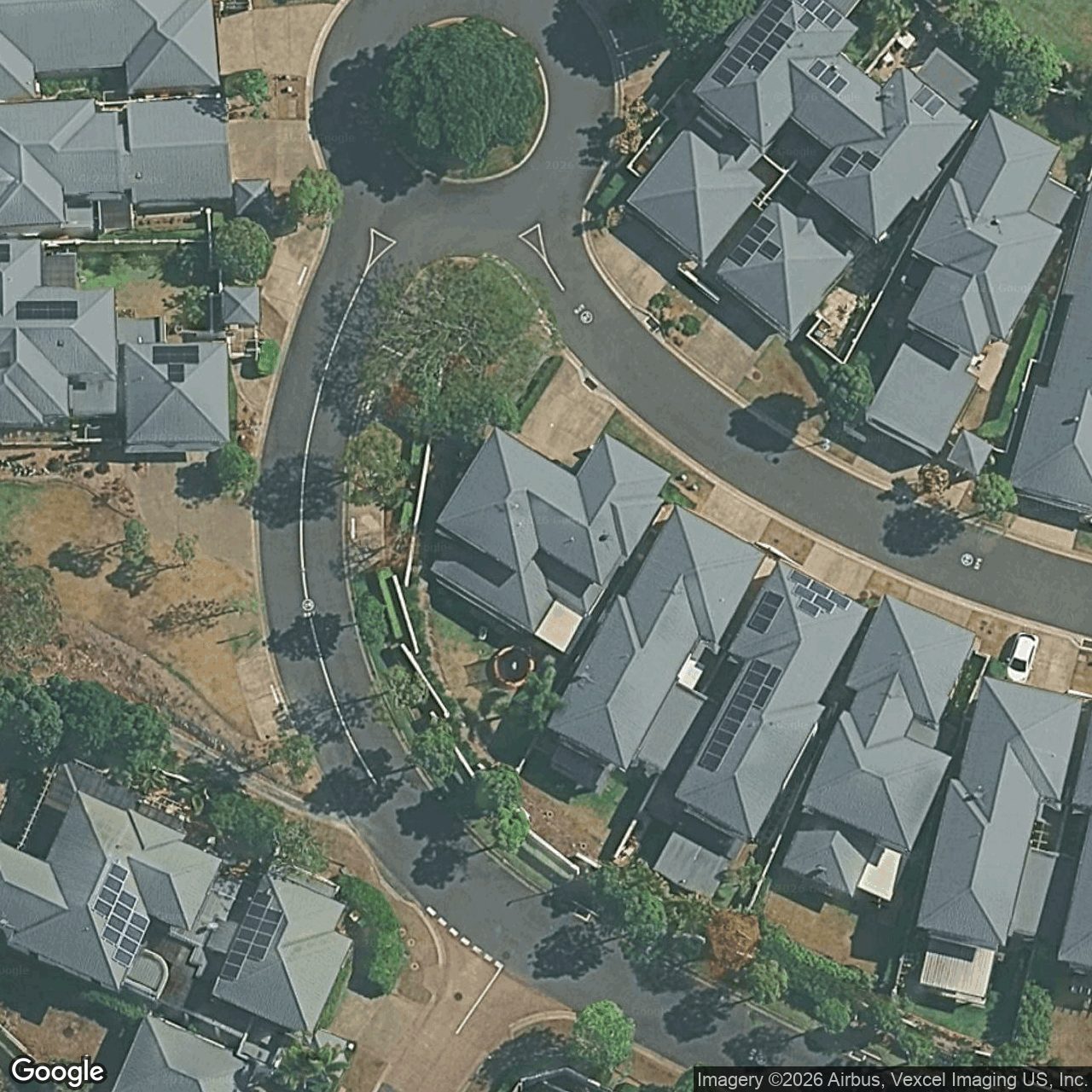 Aerial view of 300 Easthill Drive, Robina QLD 4226