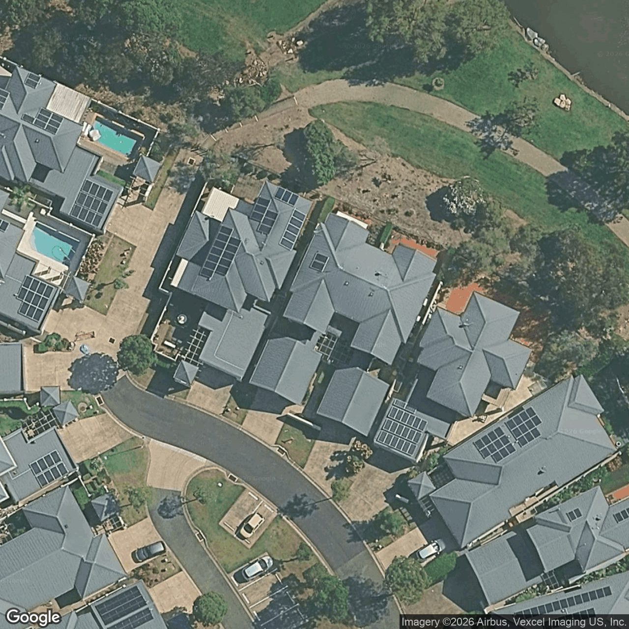 Aerial view of 247 Easthill Drive, Robina QLD 4226