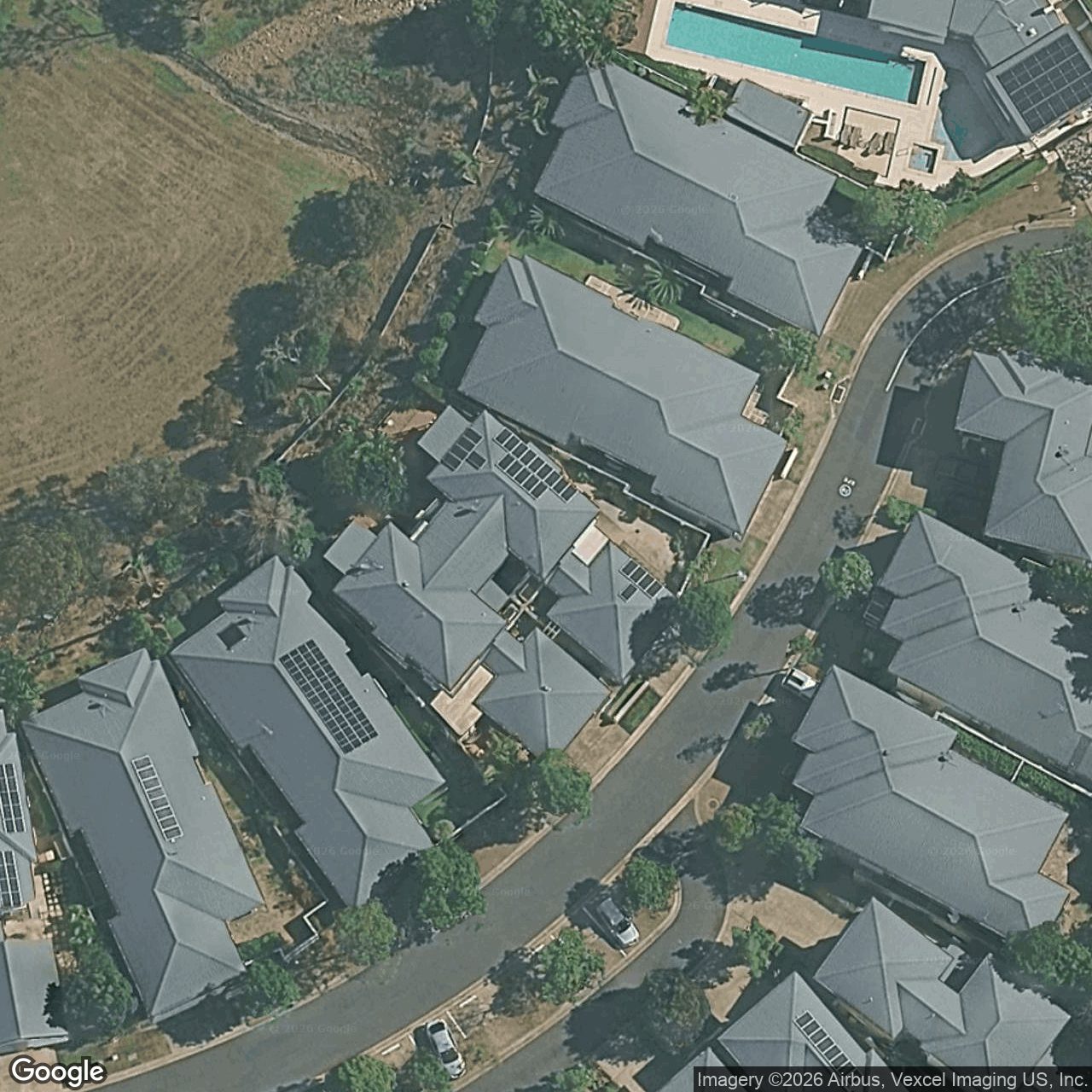 Aerial view of 279 Easthill Drive, Robina QLD 4226