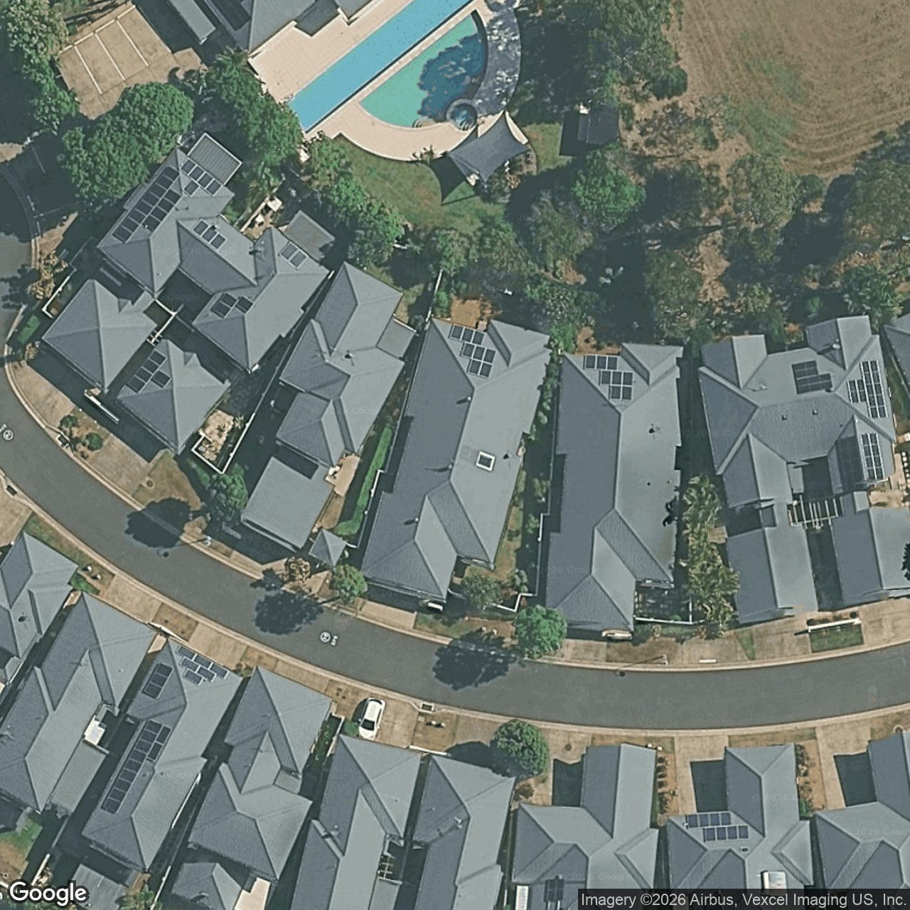 Aerial view of 272 Easthill Drive, Robina QLD 4226