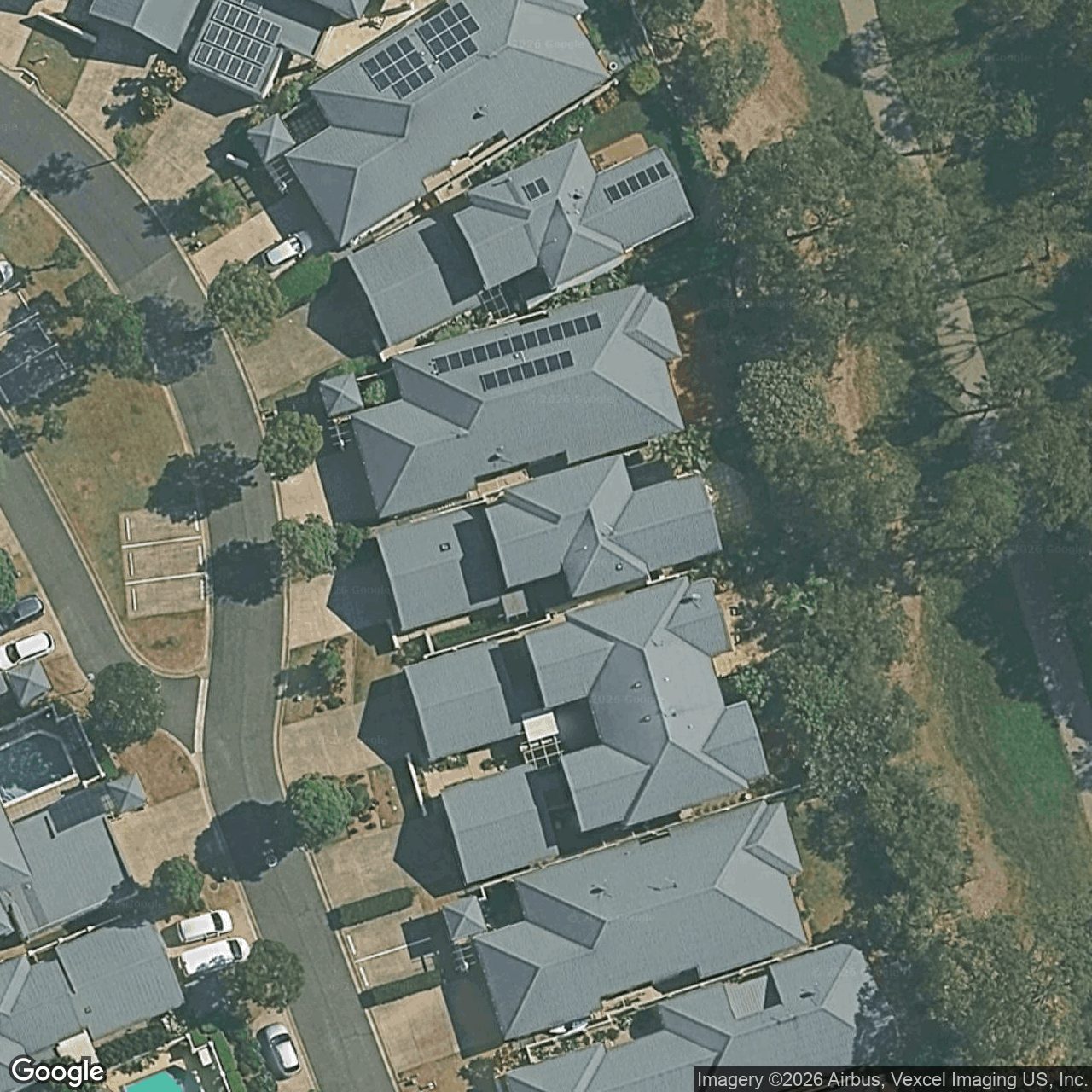 Aerial view of 253 Easthill Drive, Robina QLD 4226