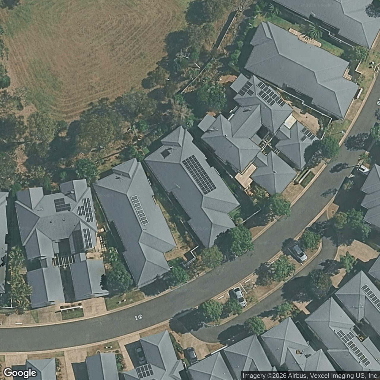 Aerial view of 277 Easthill Drive, Robina QLD 4226