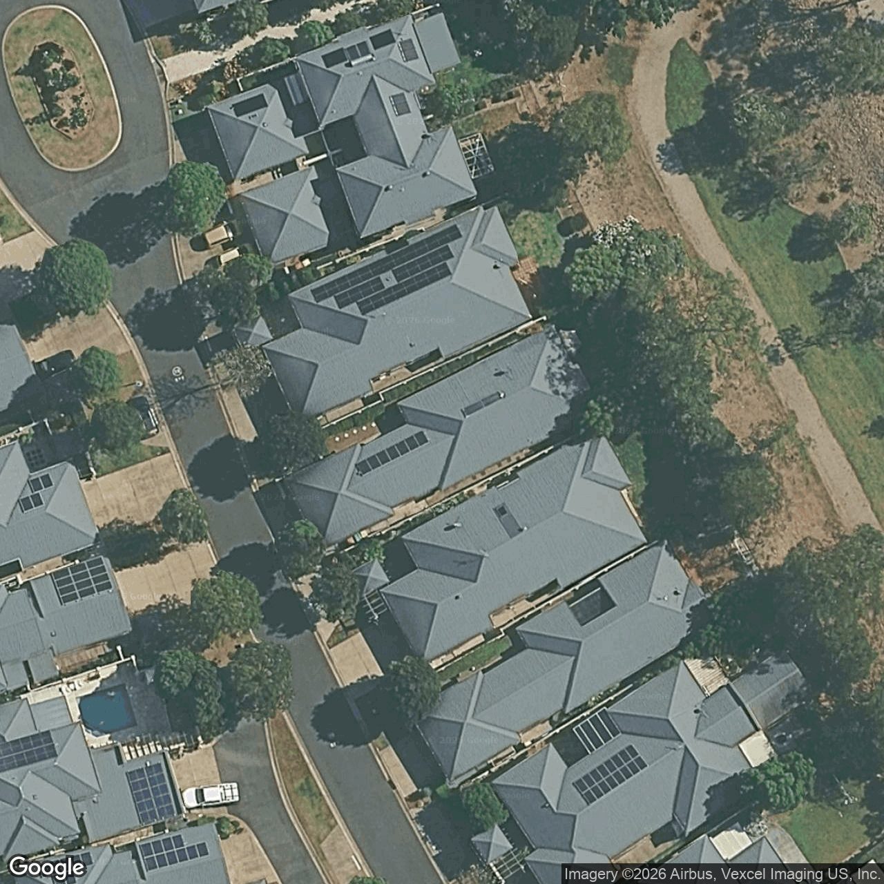 Aerial view of 263 Easthill Drive, Robina QLD 4226