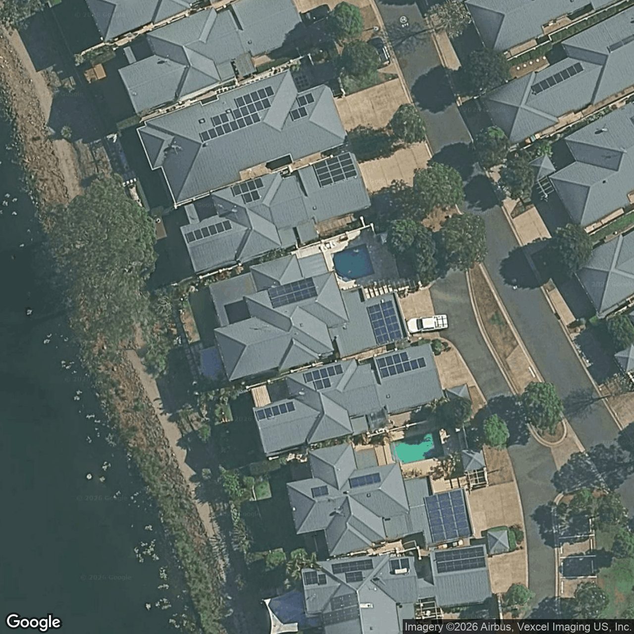 Aerial view of 228 Easthill Drive, Robina QLD 4226