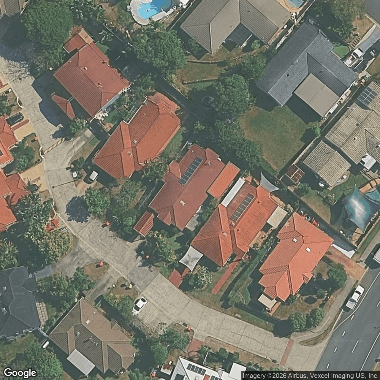 Aerial view of 5 Tiffany Close, Robina QLD 4226