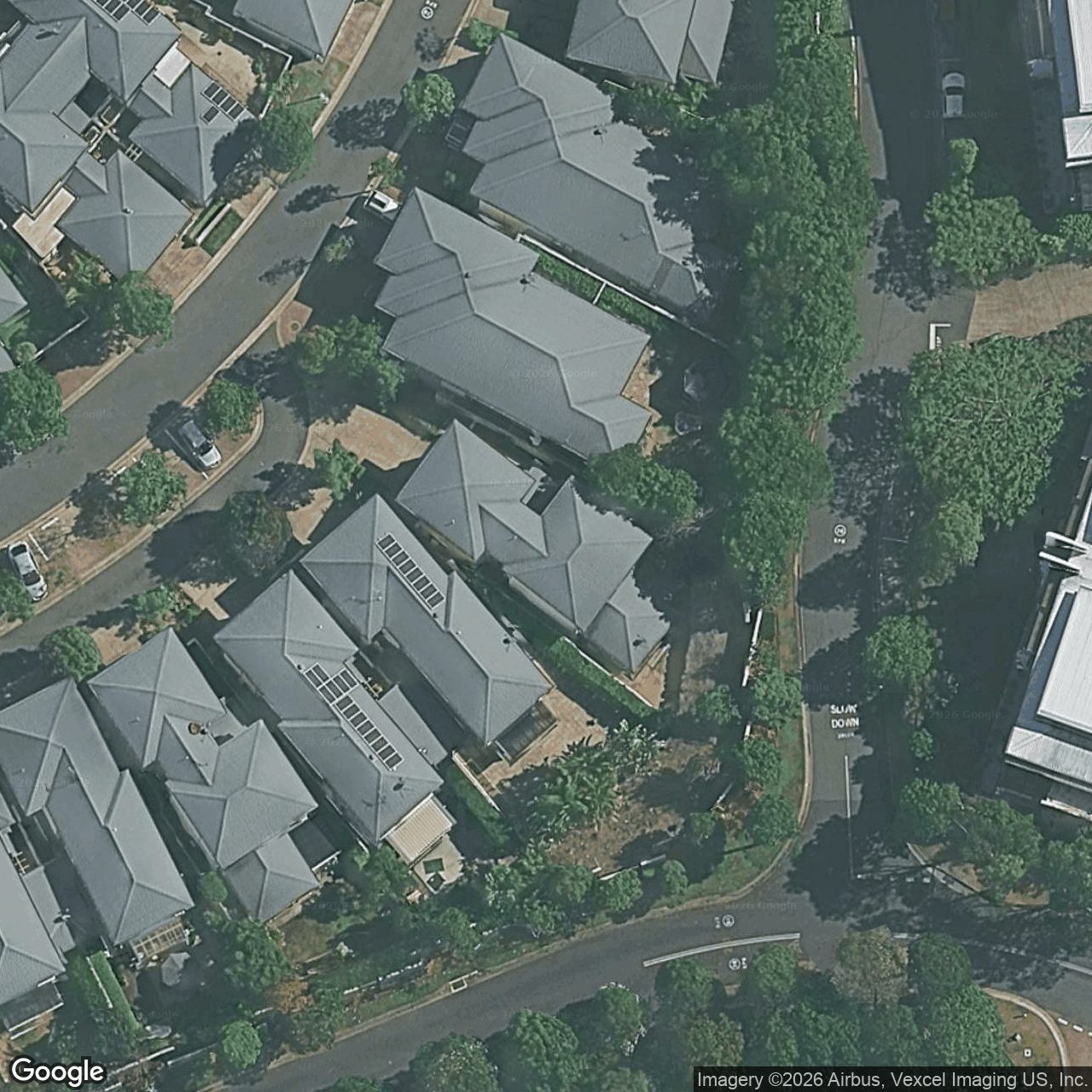 Aerial view of 285 Easthill Drive, Robina QLD 4226
