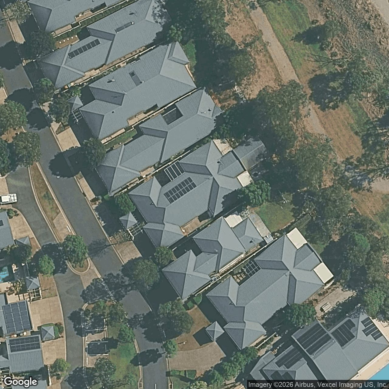 Aerial view of 266 Easthill Drive