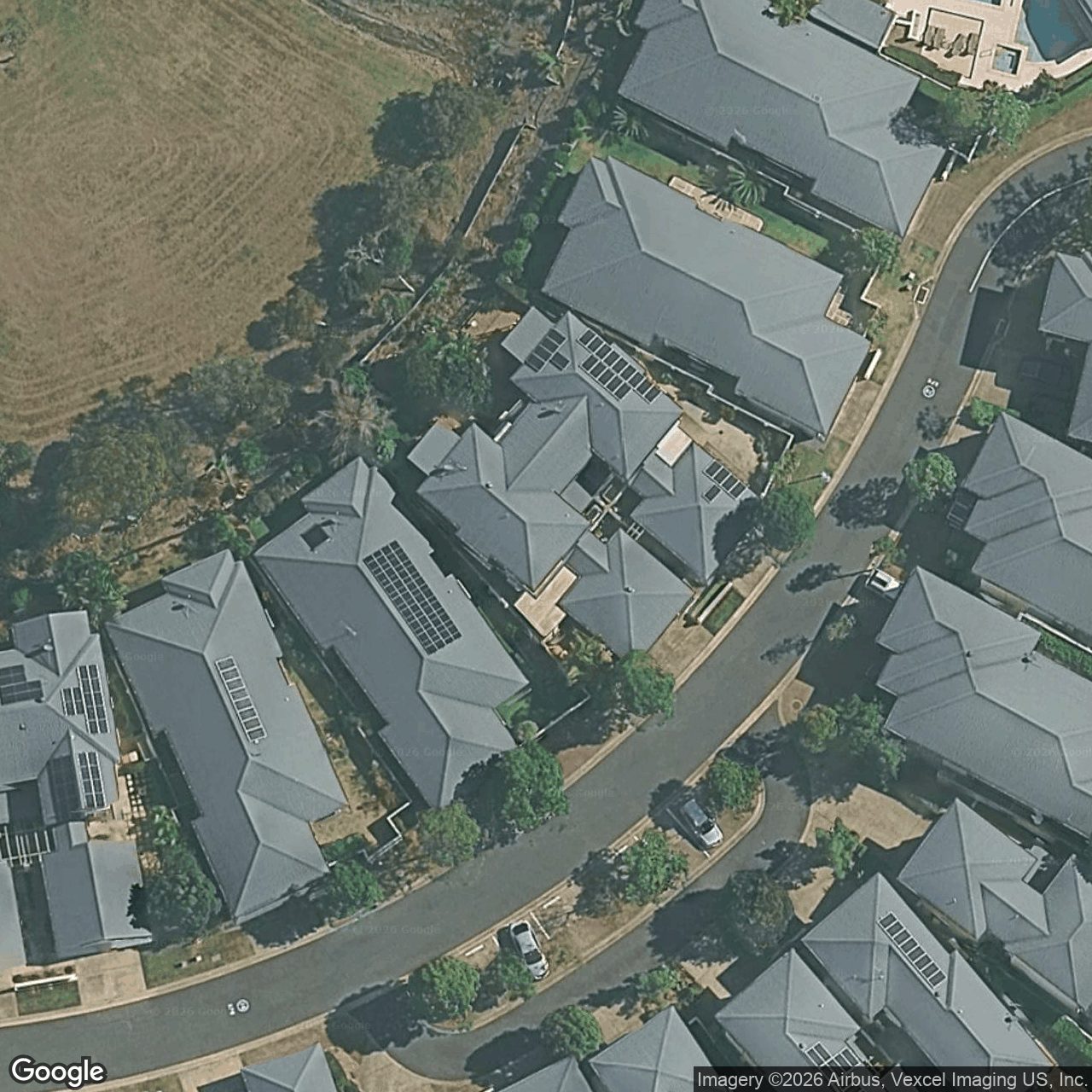 Aerial view of 278 Easthill Drive, Robina QLD 4226