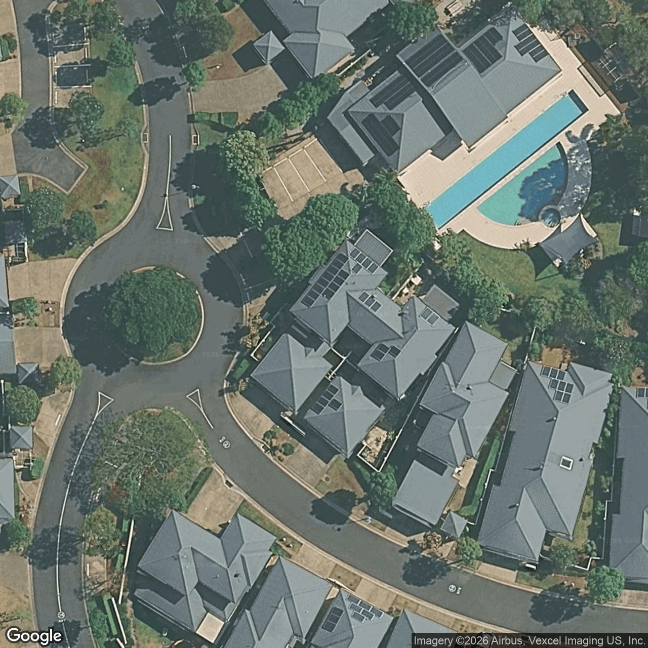 Aerial view of 269 Easthill Drive, Robina QLD 4226